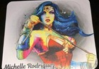 Custom Mouse Pad Personalized Photo Office Desk Mat Wonder Woman Comics Gift