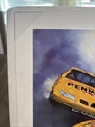 Johnny Benson Nascar Lithograph By Jeanne Barnes 11 5   x15 5   