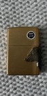 Vintage Harley-davidson Zippo Brass Lighter Eagle Shield Emblem W  Tin   Box New