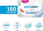 4 Pack 3-in1 Waterwipes Sensitive Newborn   Baby Wipes Cleans 99 9  Water 180pcs