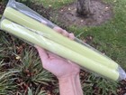 Glow Stick Supra2nv     bright Af Glow      29mm X 365mm Rechargeable Machinable Green