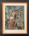 Pablo Picasso 1948 Iconic Signed Art Print Framed Contemporary Decor