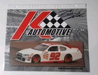 Brian Keselowski K Automotive Auto Signed Hero Card Nascar Racing