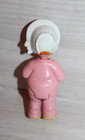 Fisher-price Loving Family Dollhouse 1994 Baby Girl Doll Figure Pink With Bottle