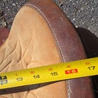 Traditional Western Leather Pleasure trail Saddle  Brown 15 1 2 In No Name On It