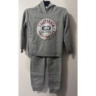 Kids Gray Pullover Hoodie And Pants Set California 1898 Outfit 7y