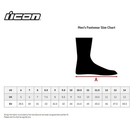 Icon El Bajo2 Street Motorcycle Riding Boots - Pick Size Black