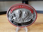 Case Mccormick Pioneers In Agriculture Metal Belt Buckle Limited Edition 1990