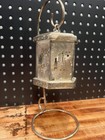 Vintage Silver Hanging Lantern For Tealight Candle Holder Rustic Retro Decor