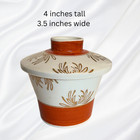 Vintage Japanese Porcelain Donburi  rice Soup   Bowl With Lid