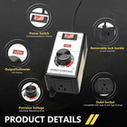 Variable Motor Speed Controller Ac 100v-120v 15a  4000w Speed Control Switch