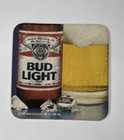 Vintage 1989 Bud Light Beer Coaster Lot Of 10 - Bar Collectible - Anheuser Busch