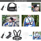 Koah 50-in-1 Action Camera Accessory Kit  compatible With Gopro 