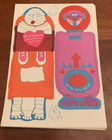 Vintage 1960 s Hallmark Mod Monster Valentines Cards Die Cut Unpunched Halloween