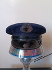 Vintage Us Post Office Visor Cap Hat - Defunct U s  Postal Service W badge  41
