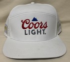 Coors Light Beer Snapback Golf Hat - White -  rbgjoy