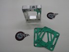 Oxygen Sensor Plate Mercruiser Out Drive V-6 V-8 Chevy Sbc Bbc Ford W gaskets