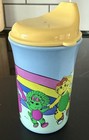 Vintage 1997 Barney And Friends Baby Silly Cup Lid Lyons Group Baby Bop   Bj