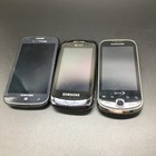Lot Of 3 Samsung Cell Phone  avtiv  Impression  Intecept  Not Tested