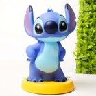 Stitch 8  Pvc Molded Plastic Figure Coin Bank Piggy Bank Disney Lilo   Stitch