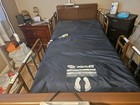 Invacare Adjustable Hospital Bed W  Bed Sore Air Mattress Cover   Accessories 