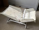 Vtg Cosco Baby Carrier Infant Seat Pumpkin Seat Rare Reborn Baby 1960s Prop