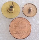 Antique The First American Life Insurance Company Lapel Pin - Screw Back
