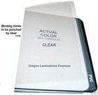 500 Matte 10 Mil Clear Report Covers 8-1 2 X 11 Plastic Binding Sheets Unpunched