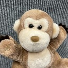 Dakin 9    Monkey Plush Brown Chimpanzee Ape Stuffed Animal Toy Vintage 1987