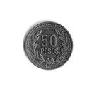 2008 Colombia - 50 Pesos - 776 - Stainless Steel - 4g