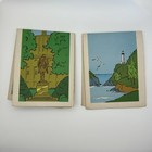 Vintage S   H Green Stamps Oregon Coast Tour No 1   2 Pnw Road Map Tourist 1970s