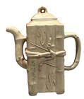 Vintage Chinese Clay Teapot Yixing Zisha  Has Stamped  marked