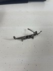 Antique Vintage Italy Made Miniature 800 Silver  Figure Man On Gondola Boat