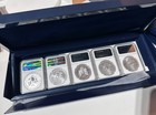 2011 Silver Eagle 25th Anniversary 5-coin Set Ngc Pr70-ms70 Early Releases Ogp
