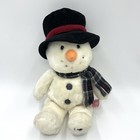 Russ Berrie Snowflake Retired Plush Snowman 16   