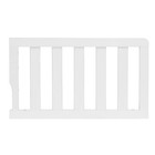 Convertible Crib Toddler Guard Rail - White  Easy Attach  Crib To Bed Conversion