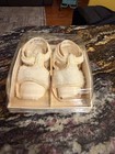 Vintage Mrs Day   s Ideal Baby Crib Shoes White Nos Display Box Size 1 Usa