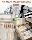 Scholox 7 Pcs Baby Closet Size Dividers For Nursery Clothes Organizer  Boho