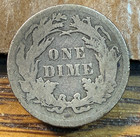 1885 Seated Liberty Dime Nice Original Vf Chrc