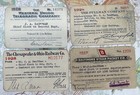 1928 Railroad Passes Lot C o Pullman Berth Baltimore Steam Packet Old Bay Line