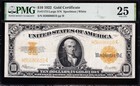 Very Nice Bold   Crisp Vf  1922  10 Gold Certificate  Pmg 25  Free Ship  86616