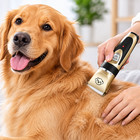 Dog Cat Grooming Kit Rechargeable Cordless Pet Hair Clipper Trimmer Set