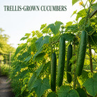 100 Long Burpless Cucumber Seeds - Crisp Heirloom Vegetable For Garden