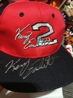 Vintage Signed Autographed Nascar Kerry Earnhardt Snapback Hat Cap Red  2 Cobra