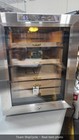 Stainless Steel Cigar Humidor With Led Lighting  Secure  Spacious Design G2u