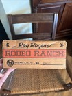 1954 Original Marx Roy Rogers 60mm Rodeo Play Set No  3985 Box Only