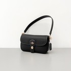 Nwt Cy683 Hadley Shoulder Bag Crossbody In Leather Gold black