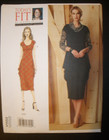 Vogue Sew Pattern 1552 Misses Dress Draped Sandra Betzina All Sizes 32 -55  Uc