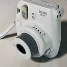Fujifilm Instax Mini 9 Instant Camera Smokey White Tested   Working