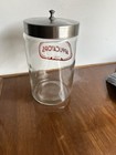 Vintage Profex Glass Art Deco Medical Apothecary Applicators Jar Canister